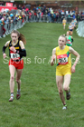 Intermediate girls 2019 New Balance English Schools Cross Country Champs, Temple Newsam, Leeds. Photo:  David T. Hewitson/Sports for All Pics